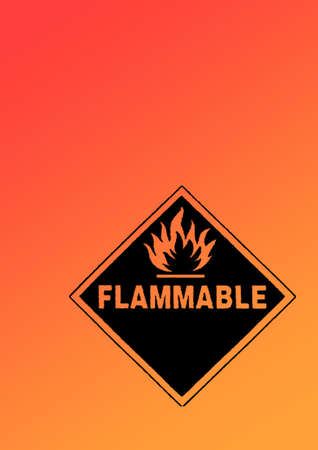 Flammableの写真素材