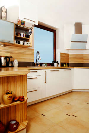 Modern interior and details in european apartmentのeditorial素材