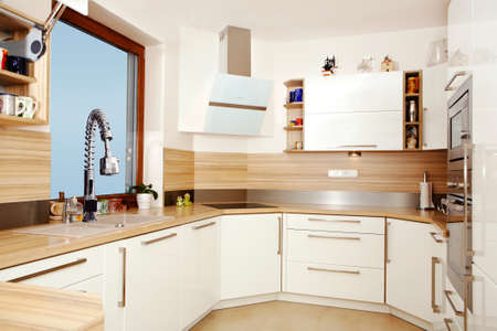 Modern interior and details in european apartmentのeditorial素材