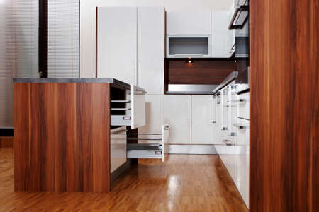 Modern interior and details in european apartmentのeditorial素材