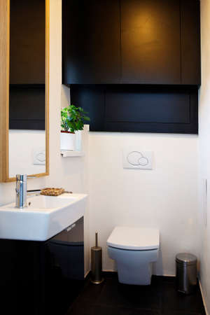 Modern interior and details in european apartmentのeditorial素材