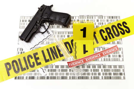 Forensic DNA analyse films and materials