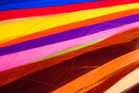 Artificial Hair Used for Production of Wigs and Extensionsの写真素材