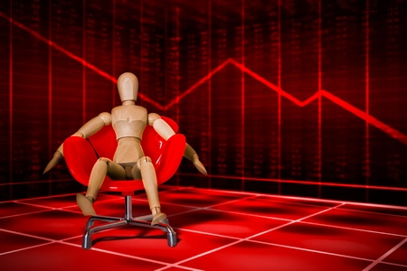 Stock Market/Bad Day の写真素材