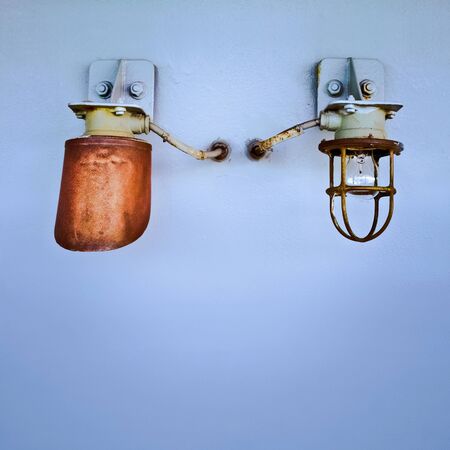 Lamps on A Ship の写真素材