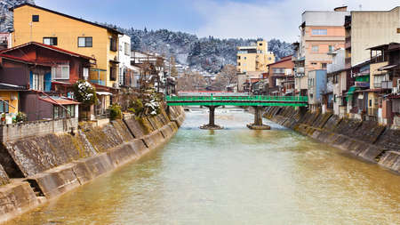 Green Bridge of Takayamaの写真素材