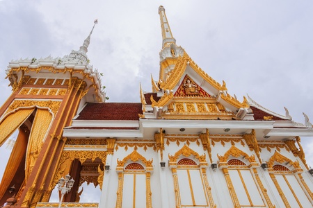 Archirecture of Thai Crematoryの写真素材