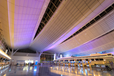 TOKYO, JAPAN - NOVEMBER 26  Decorations at Haneda airport in Tokyo, Japan on November 26, 2013  Lights and illuminations are decorated and preparared for the coming Christmas のeditorial素材