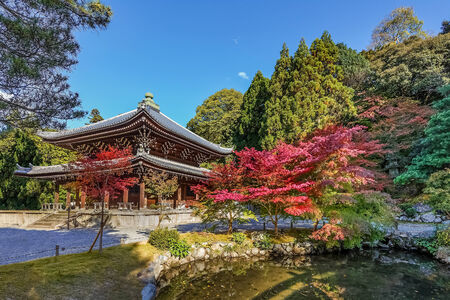  Small temple in Chion-in complex in Kyotoのeditorial素材