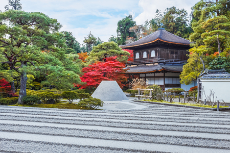 Ginkaku-ji in Kyotoのeditorial素材