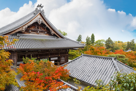 Eikando Zenrin-ji Temple in Kyoto, JapanKYOTO, JAPAN - OCTOBER 20: Eikando Temple in Kyoto, Japan...