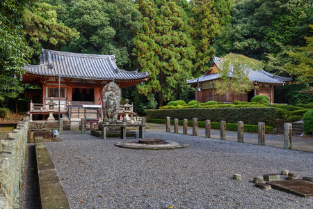 Fudo Hall at Daigo-ji Temple in Kyoto, Japanのeditorial素材