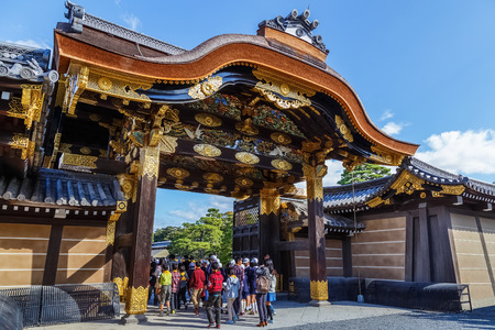 Nijo Castle in Kyoto, Japanのeditorial素材