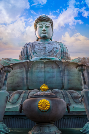 Hyogo Daibutsu - The Great Buddha at Nofukuji Temple in Kobe, Japanの写真素材