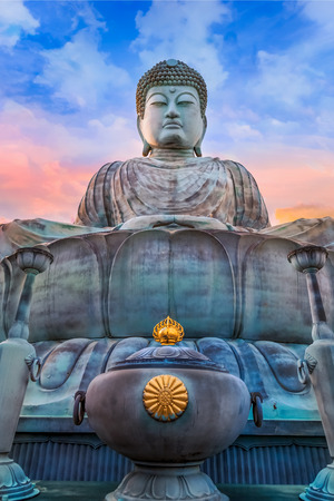 Hyogo Daibutsu - The Great Buddha at Nofukuji Temple in Kobe, Japan

KOBE, JAPAN - OCTOBER 26: Hyogo Daibutsu in Kobe, Japan on October 26, 2014. One of the three big Buddhas in Japan, in the same class with the Nara and Kamakura Daibutsus. The current Buのeditorial素材