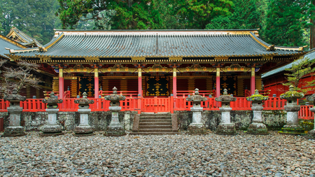 Nikko Toshogu Shrine in Nikko, Tochigi, Japan

NIKKO, JAPAN - NOVEMBER 17, 2015: The final resting place of Tokugawa Ieyasu, the first Shogun of the Tokugawa clan, initially built in 1617. It's the most famous Toshogu shrine in Japan.のeditorial素材