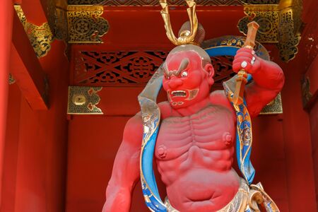 Nio - the Benevolent Kings at Nio-mon Gate of Taiyuinbyo - the Mausoleum of Shogun Tokugawa Iemitsu

NIKKO, JAPAN - NOVEMBER 17, 2015: Nio - the Benevolent Kings at Nio-mon Gate of Taiyuinbyo - the Mausoleum of Shogun Tokugawa Iemitsu, the grandson of Ieyのeditorial素材