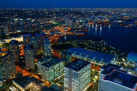 Minatomirai Area in Twilight                                                         


YOKOHAMA, JAPAN - NOVEMBER 24 2015: Minato Mirai 21 is a seaside urban area in central Yokohama whose name means "Harbor of the Future"のeditorial素材