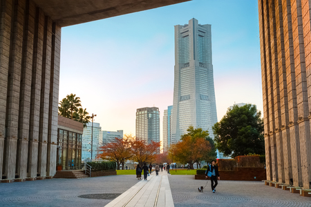 Minatomirai Area With Skyscrapers in the Evening                                                         


YOKOHAMA, JAPAN - NOVEMBER 24 2015: Minato Mirai 21 is a seaside urban area in central Yokohama whose name means "Harbor of the Future"のeditorial素材