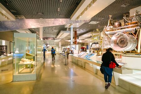 TOKYO, JAPAN - NOVEMBER 25 2015: National Museum of Nature and Science offers a wide variety of natural history exhibitions and interactive scientific experiencesのeditorial素材