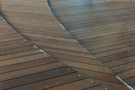 Multi levels Wood  Panel at Mori Tower in Roppongi Hills, Tokyo, Japan