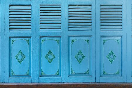 Thai Traditional Style Folded Door Panel
