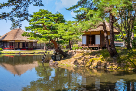 Oyakuen medicinal herb garden in the city of Aizuwakamatsu, Fukushima, Japan

TOKYO, JAPAN - APRIL 19 2018: Oyakuen medicinal herb garden first established in the 1380s, there are about 400 kinds of herbs and trees cultivated in and around the gardenのeditorial素材