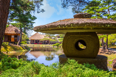 Oyakuen medicinal herb garden in the city of Aizuwakamatsu, Fukushima, Japan

TOKYO, JAPAN - APRIL 19 2018: Oyakuen medicinal herb garden first established in the 1380s, there are about 400 kinds of herbs and trees cultivated in and around the gardenのeditorial素材