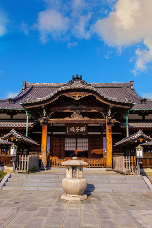 TOKYO, JAPAN - APRIL 20 2018: Sengakuji Temple famous for its graveyard where the "47 Ronin" are buried. The story of the 47 loyal ronin remains one of the most popular historical stories in Japanのeditorial素材