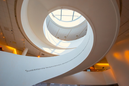 London, UK - May 17 2018: The Museum of Liverpool opened in 2011, reflects the city's global significance through its unique geography, history and cultureのeditorial素材