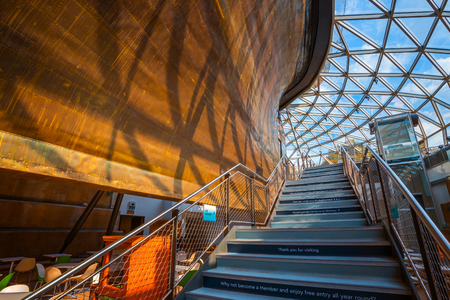 Cutty Sark, the historical tea clipper ship in Greenwich, London, UK London, UK - May 21 2018: Cutty Sark built in 1869, one of the last and fastest tea clippers, she was preserved as a museum ship, a part of the National Historic Fleet and a popular tourのeditorial素材