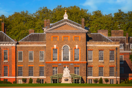 London, UK - May 14 2018: Kensington Palace is a royal residence set in Kensington Gardens. It has been a residence of the British Royal Family since the 17th centuryのeditorial素材