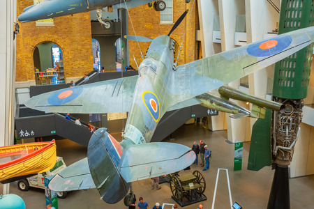 London, UK - May 22 2018: Imperial War Museums (IWM)  intended to record the civil and military war effort and sacrifice of Britain and its Empire during the First World Warのeditorial素材