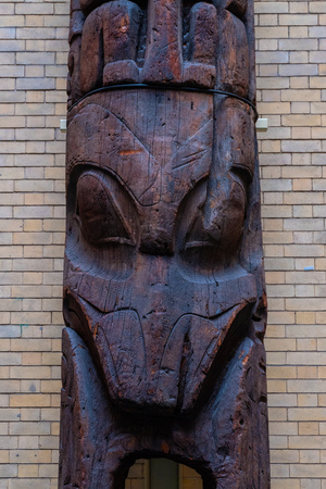Liverpool, UK - May 16 2018: World Museum Liverpool houses extensive collections of archaeology, natural and physical sciences, included the Natural History Centre and a planetariumのeditorial素材