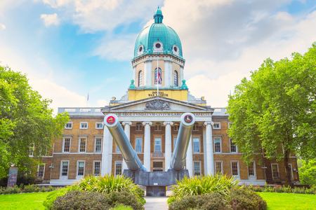 London, UK - May 22 2018: Imperial War Museums (IWM)  intended to record the civil and military war effort and sacrifice of Britain and its Empire during the First World Warのeditorial素材