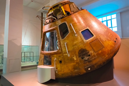LONDON, UNITED KINGDOM - MAY 20 2018: The Science Museum is the most visited science and technology museum in Europe with over 15,000 objects on display and it's free entryのeditorial素材