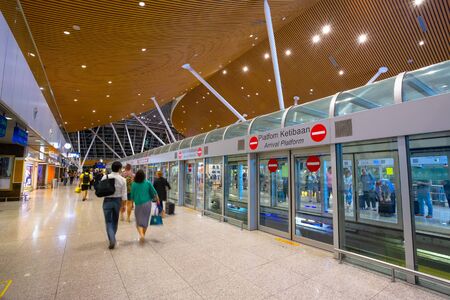 Kuala Lumpur, Malaysia - May 11 2018: Kuala Lumpur International Airport  is Malaysia's main international airport and one of the major airports in Southeast Asiaのeditorial素材
