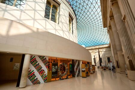 London, UK - May 20 2018: The British Museum is a public institution dedicated to human history, art...