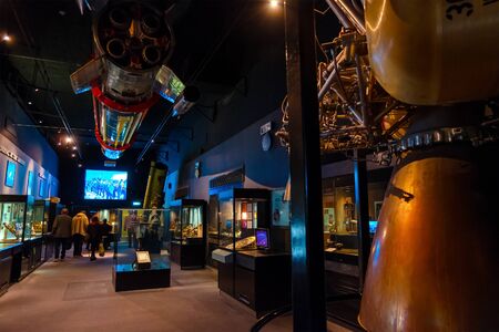 Liverpool, UK - May 16 2018: World Museum Liverpool houses extensive collections of archaeology, natural and physical sciences, included the Natural History Centre and a planetariumのeditorial素材