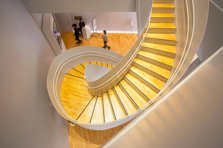 Tokyo, Japan - April 25, 2018: The Sumida Hokusai Museum dedicated to ukiyo-e artist Katsushika Hokusai,his most well-known works include The Great Wave off Kanagawa and Red Fujiのeditorial素材