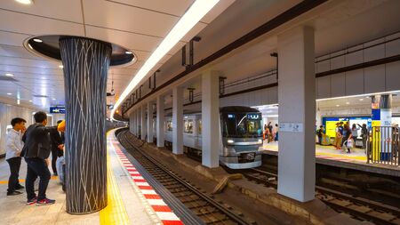 Tokyo, Japan - April 29 2018: Ueno Station  is a major railway station used to reach the Ueno district and Ueno Parkâwhich contains Tokyo National Museum, The National Museum of Western Artのeditorial素材