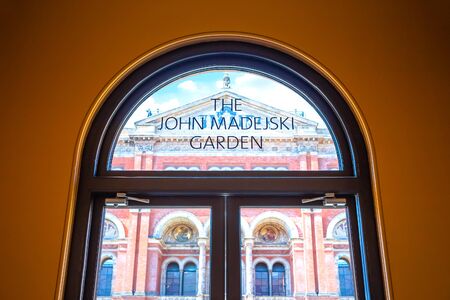 London, UK - May 20 2018:  Victoria and Albert Museum  founded in 1852, it's the world's largest museum of applied and decorative arts and design houses permanent collection over 2.27 million itemsのeditorial素材