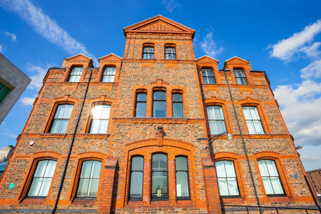 Liverpool, UK - May 17 2018: Liverpool Pilot office controls ships enter and leave River Mersey, the building used between 1883-1978, now it's a part of National Museum Liverpoolのeditorial素材
