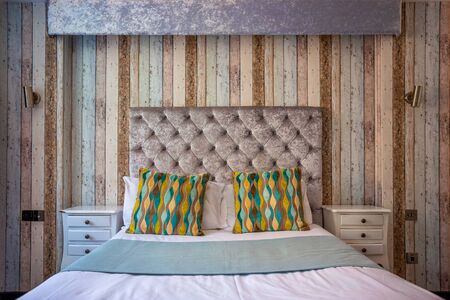 Liverpool, UK - May 16 2018: Interior of a Business hotel roomのeditorial素材