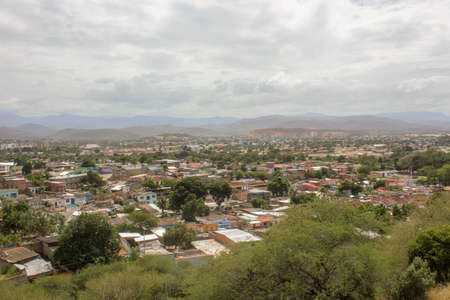 view from castle to Cumana cityの写真素材