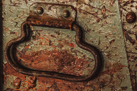 old rustic handleの写真素材