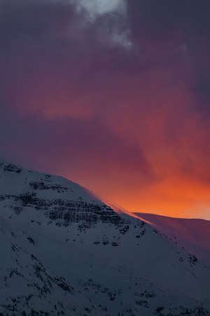 Beautiful colors in the mountains