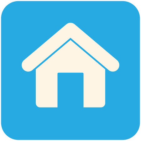 Home, modern flat iconのイラスト素材