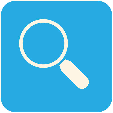 Search, modern flat iconのイラスト素材