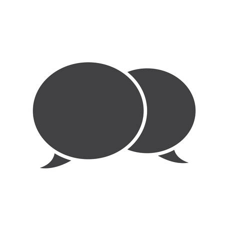 Bubbles icon (flat design)のイラスト素材